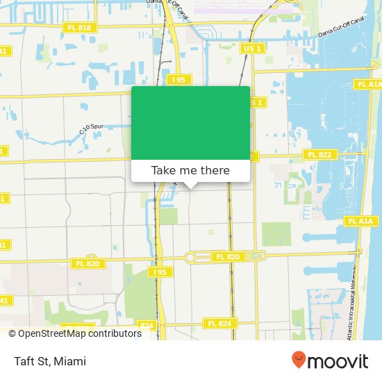 Mapa de Taft St