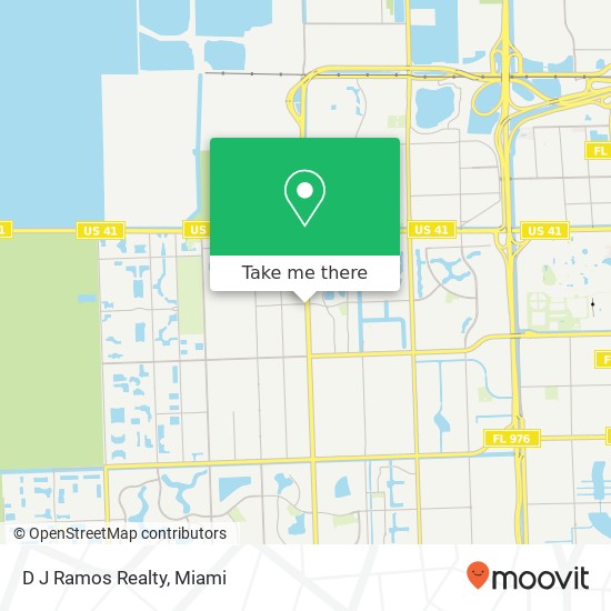 D J Ramos Realty map