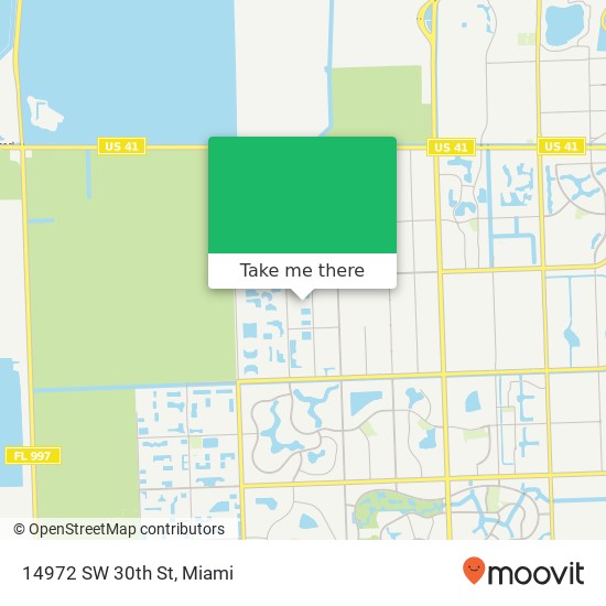 14972 SW 30th St map