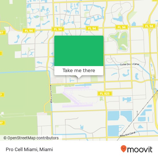 Pro Cell Miami map