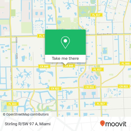 Stirling R/SW 97 A map