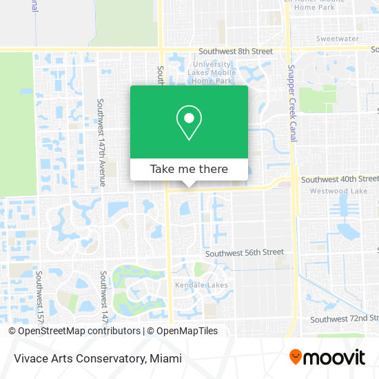 Vivace Arts Conservatory map