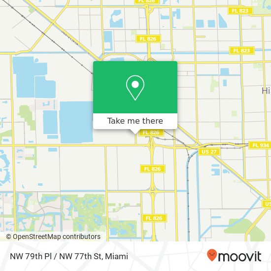 Mapa de NW 79th Pl / NW 77th St