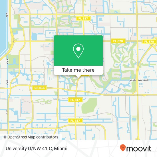 Mapa de University D/NW 41 C