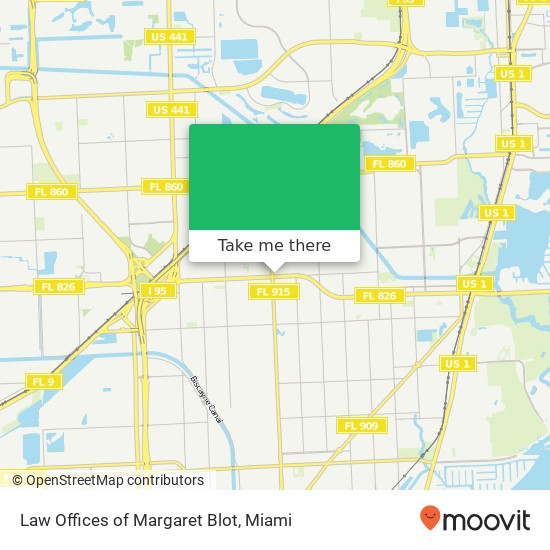 Law Offices of Margaret Blot map