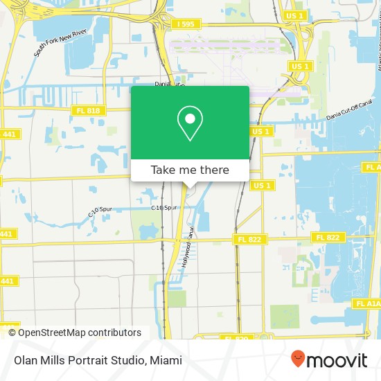 Olan Mills Portrait Studio map