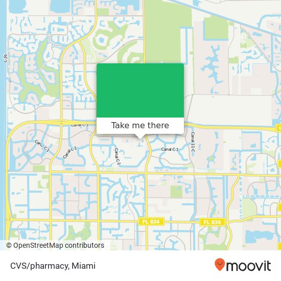 CVS/pharmacy map