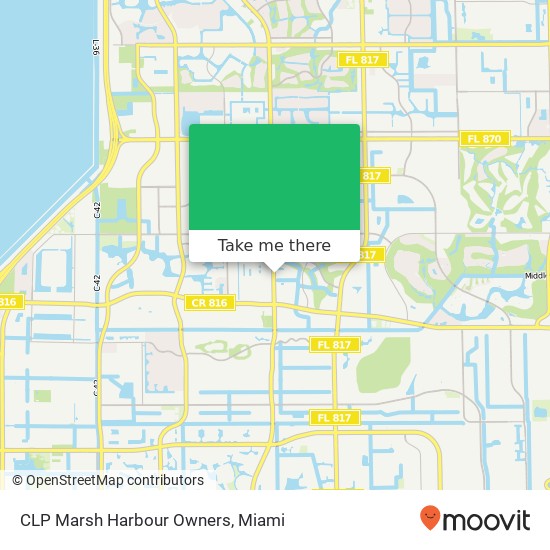 Mapa de CLP Marsh Harbour Owners