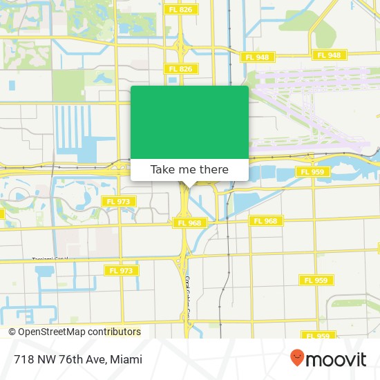 718 NW 76th Ave map