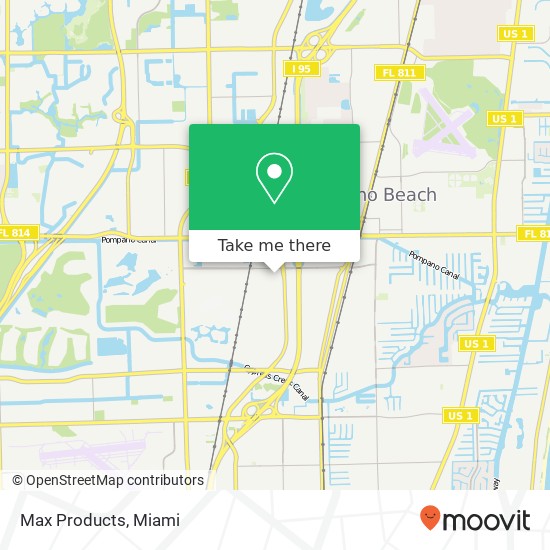 Max Products map