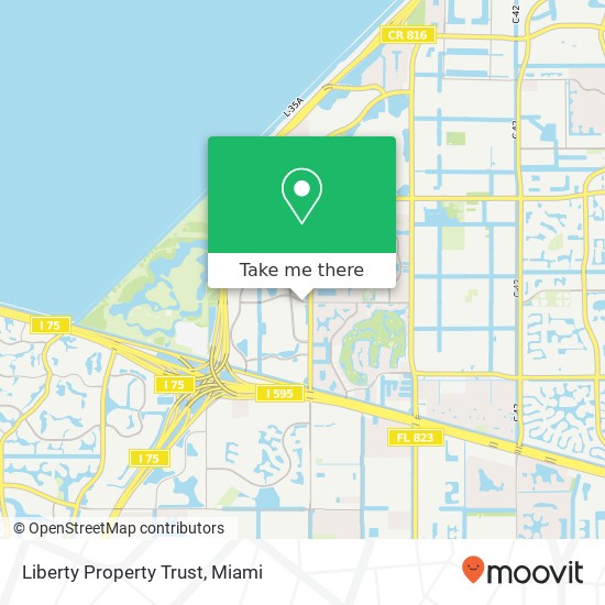 Liberty Property Trust map