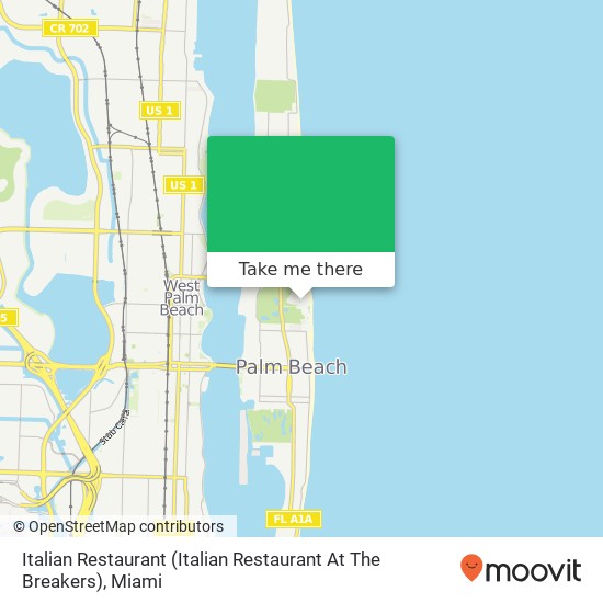 Italian Restaurant (Italian Restaurant At The Breakers) map