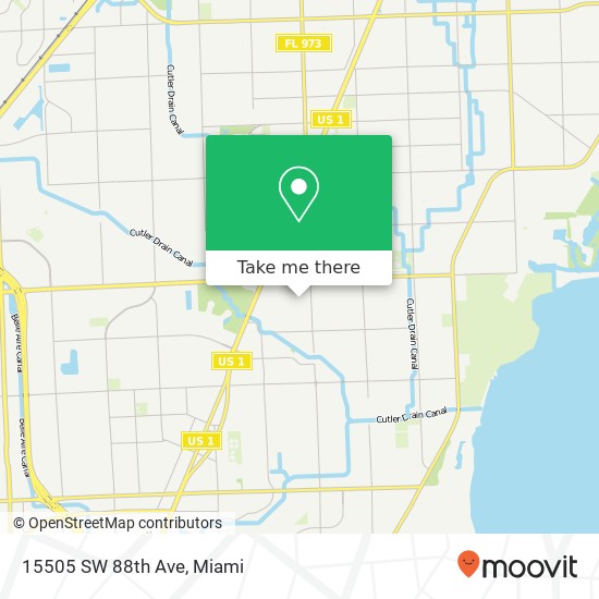 15505 SW 88th Ave map