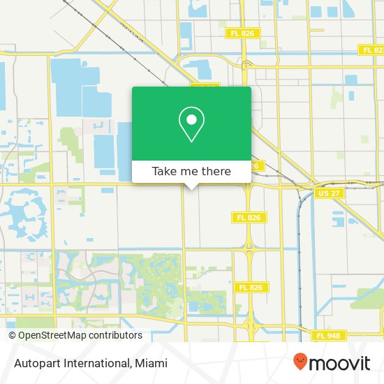 Autopart International map