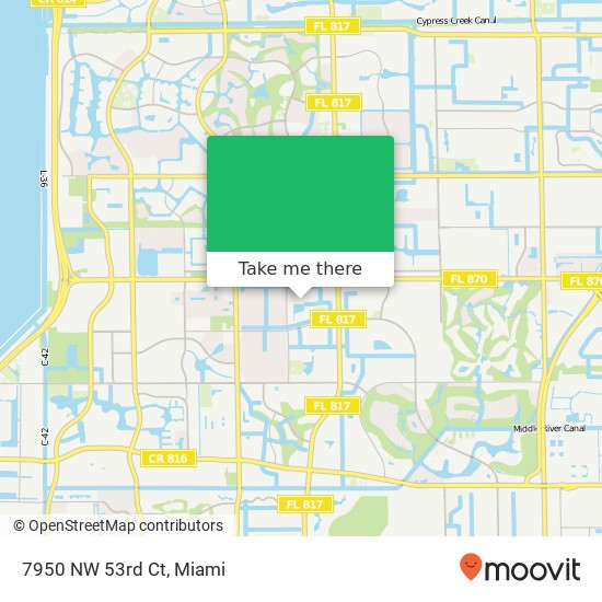 7950 NW 53rd Ct map