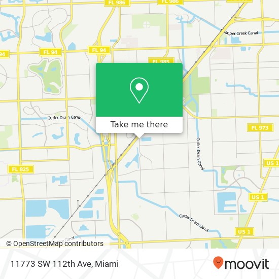 11773 SW 112th Ave map