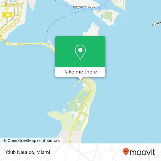 Club Nautico map