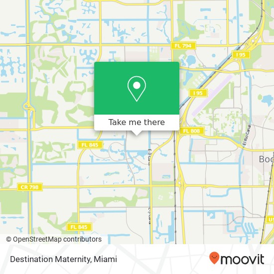 Destination Maternity map