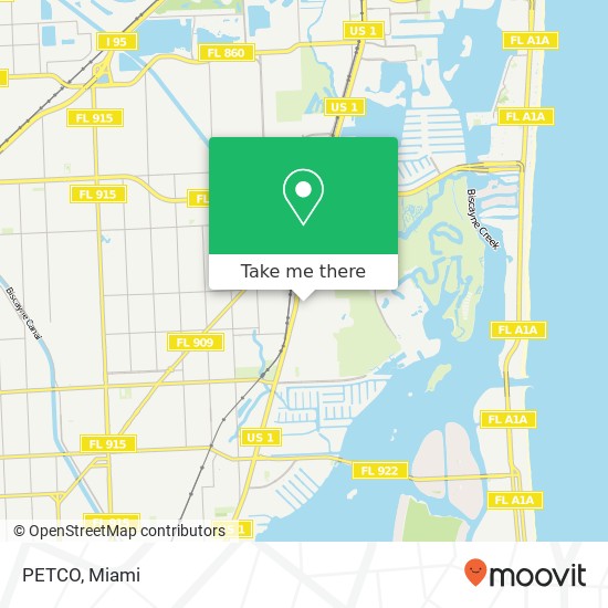 PETCO map