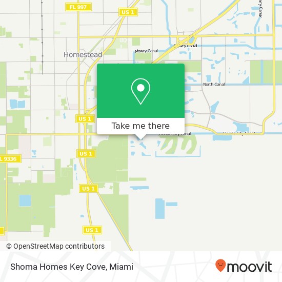 Shoma Homes Key Cove map