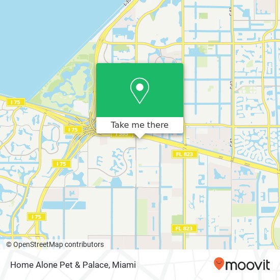 Mapa de Home Alone Pet & Palace