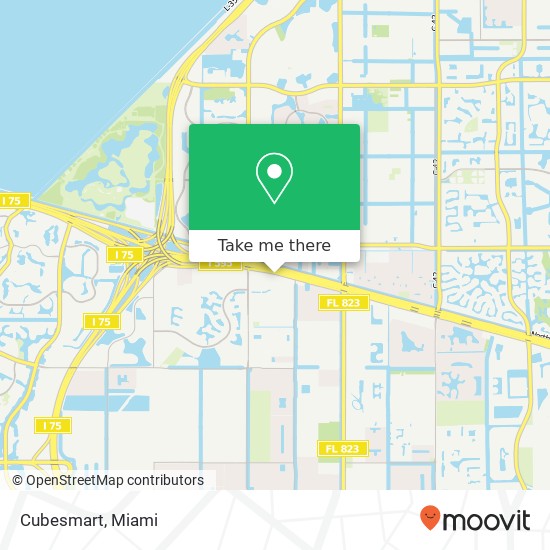 Cubesmart map