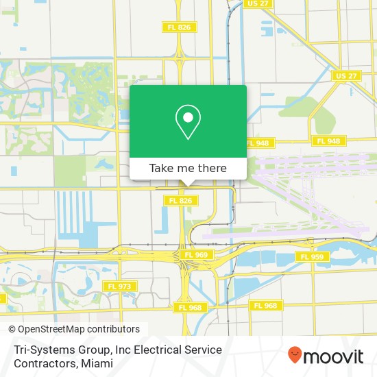 Mapa de Tri-Systems Group, Inc Electrical Service Contractors