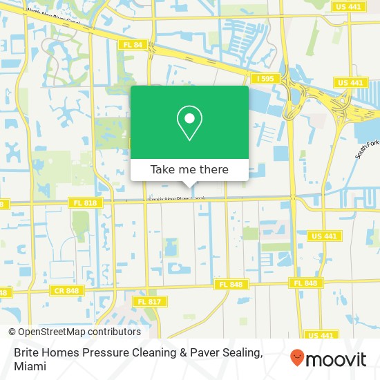 Brite Homes Pressure Cleaning & Paver Sealing map