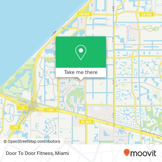 Door To Door Fitness map