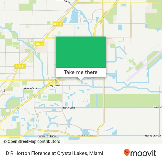 D R Horton Florence at Crystal Lakes map