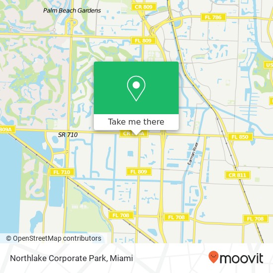 Northlake Corporate Park map