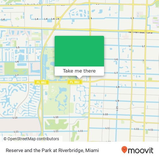 Reserve and the Park at Riverbridge map