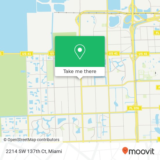 2214 SW 137th Ct map