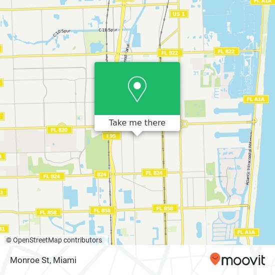 Mapa de Monroe St