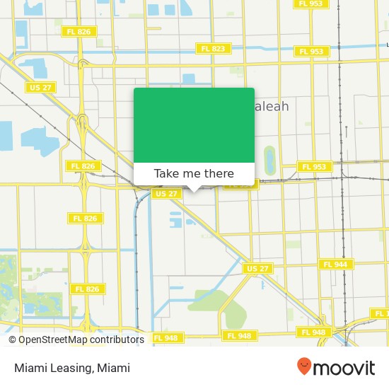 Miami Leasing map