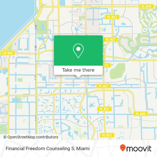 Mapa de Financial Freedom Counseling S