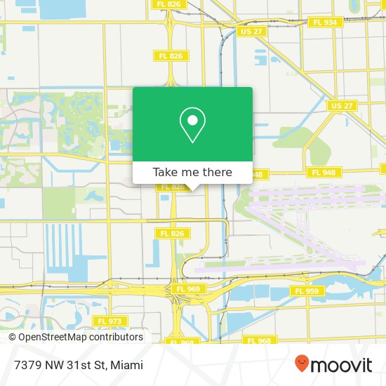 7379 NW 31st St map