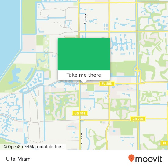 Ulta map