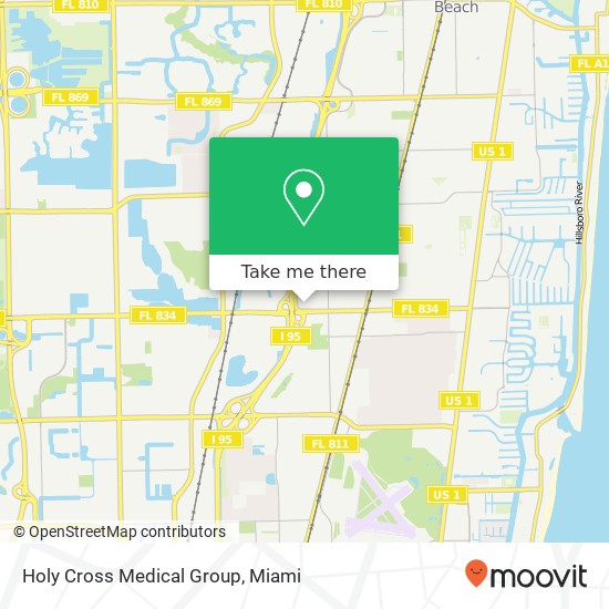 Holy Cross Medical Group map