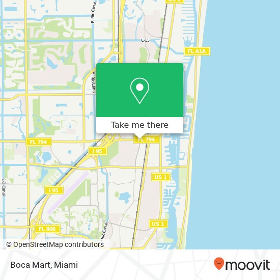 Mapa de Boca Mart