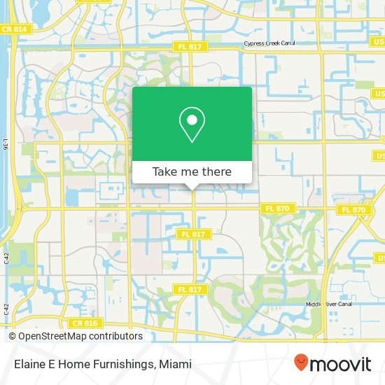 Mapa de Elaine E Home Furnishings