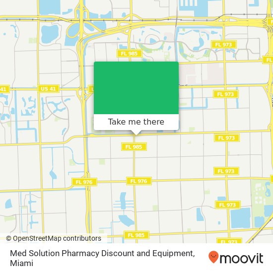 Med Solution Pharmacy Discount and Equipment map