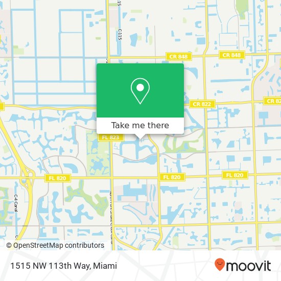 1515 NW 113th Way map