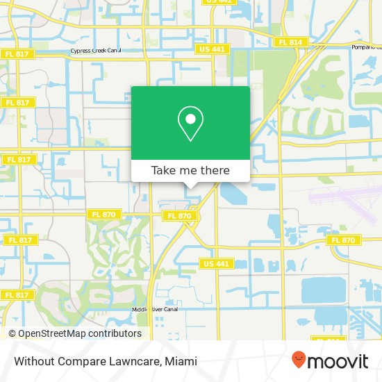 Without Compare Lawncare map