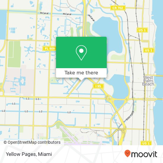 Yellow Pages map