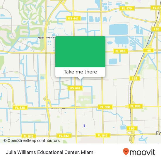 Julia Williams Educational Center map