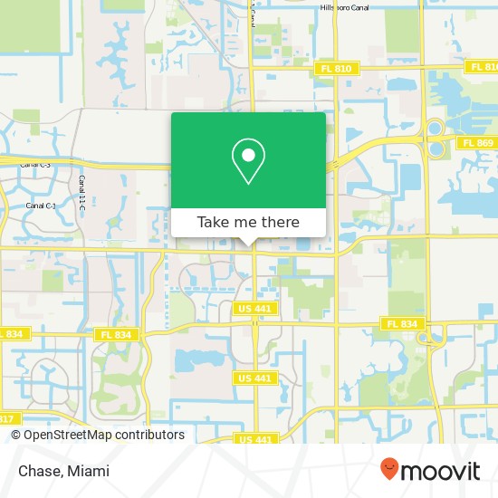 Chase map