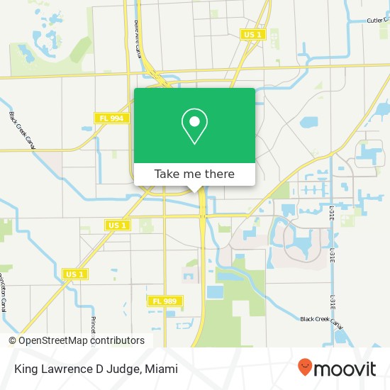King Lawrence D Judge map