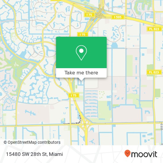 15480 SW 28th St map
