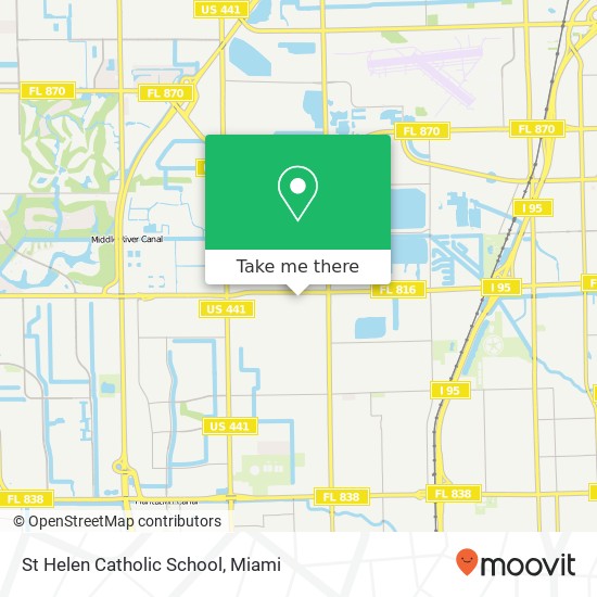 St Helen Catholic School map